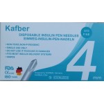 سرسوزن قلم انسولین کافبر سایز4میلی متر گیج 32 و100عددی