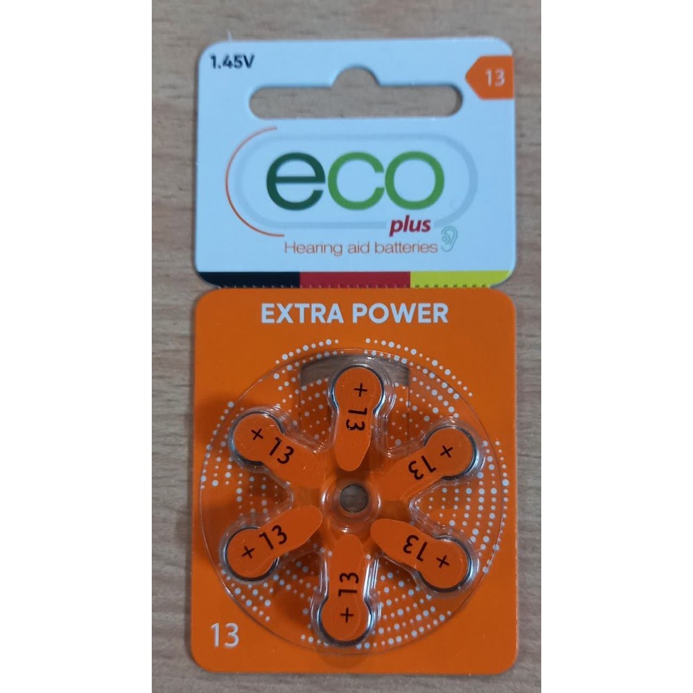 باتری سمعک13 اکوپلاس