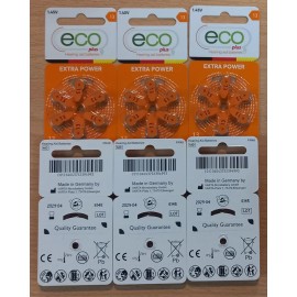 باتری سمعک13 اکوپلاس