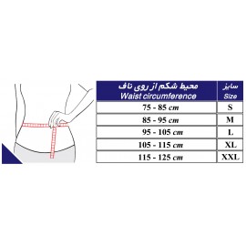 کمربند پددار لومبوساکرال طب و صنعت کد 53400