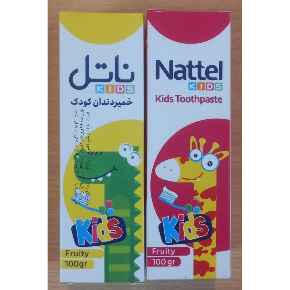 خمیردندان میوه ای کودک ناتل