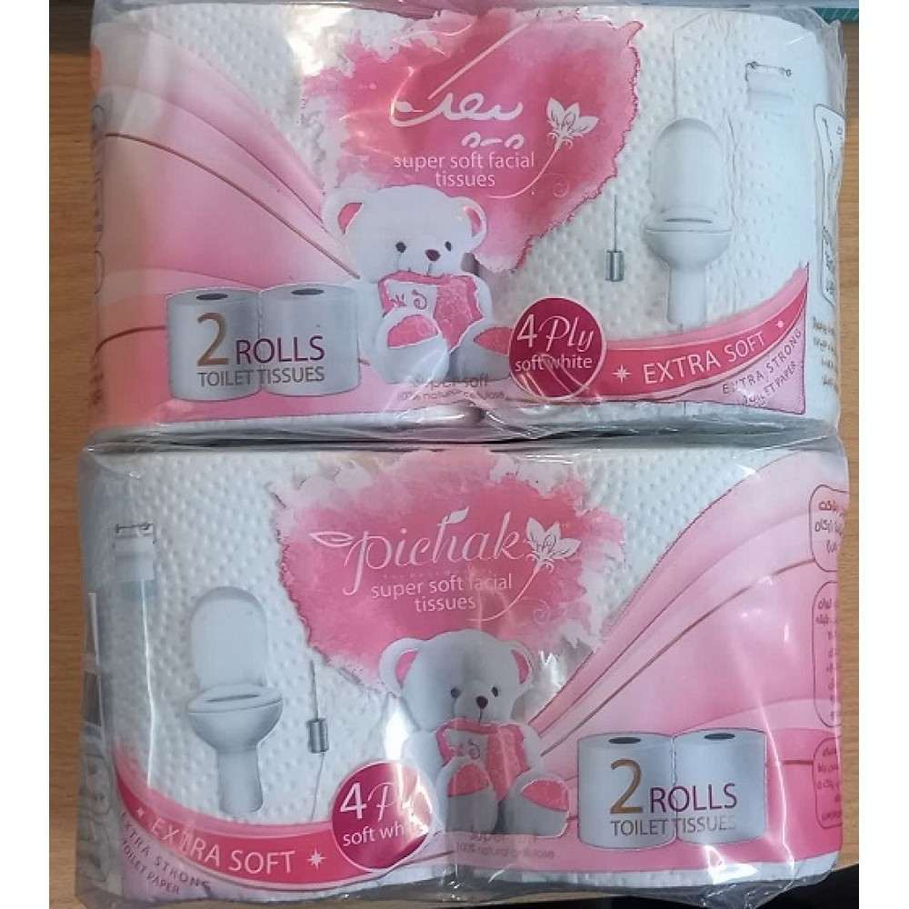 دستمال توالت دوقلوی پیچک