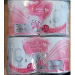 دستمال توالت دوقلوی پیچک