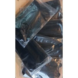 ماسک مشکی سه لایه ملت دار